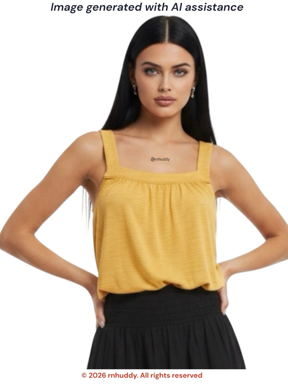 We The Free XS Good For You Tank Top in Poppy Gold